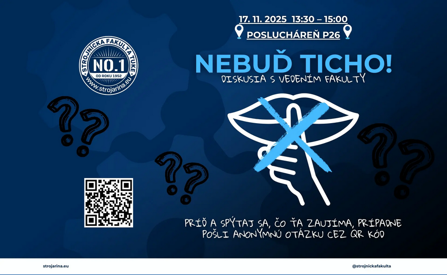 Banner nebuď ticho 2025