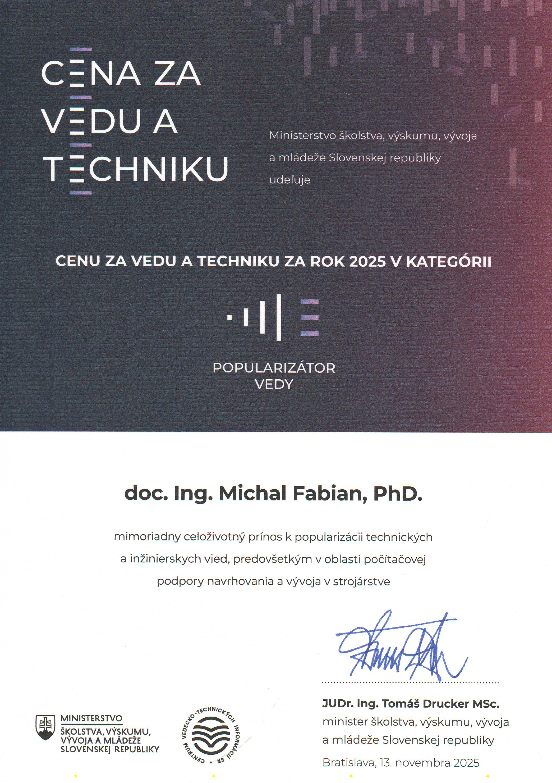Ocenenie diploma