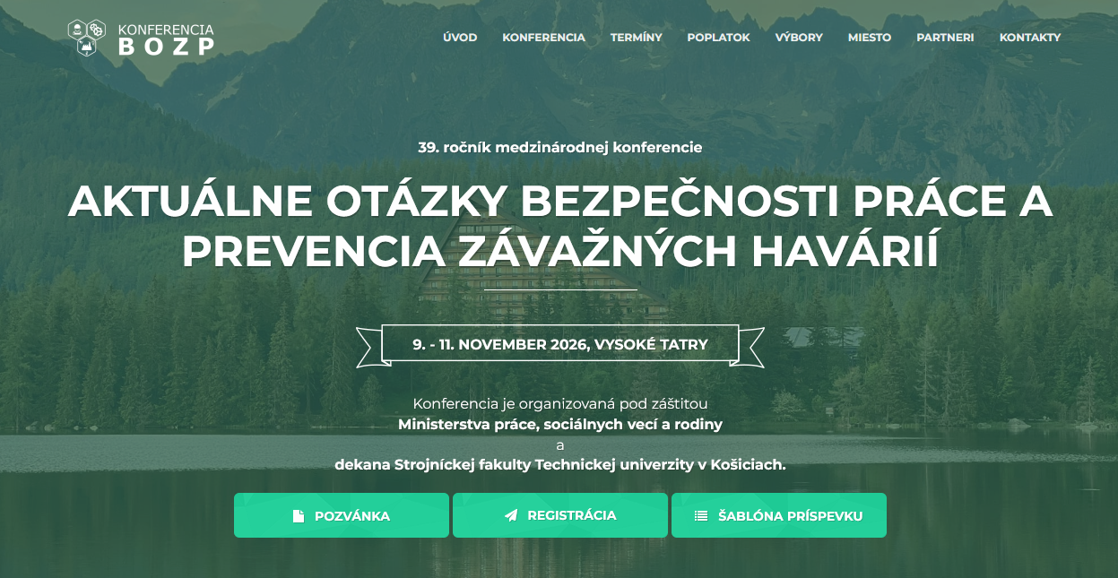 BOZP konferencia